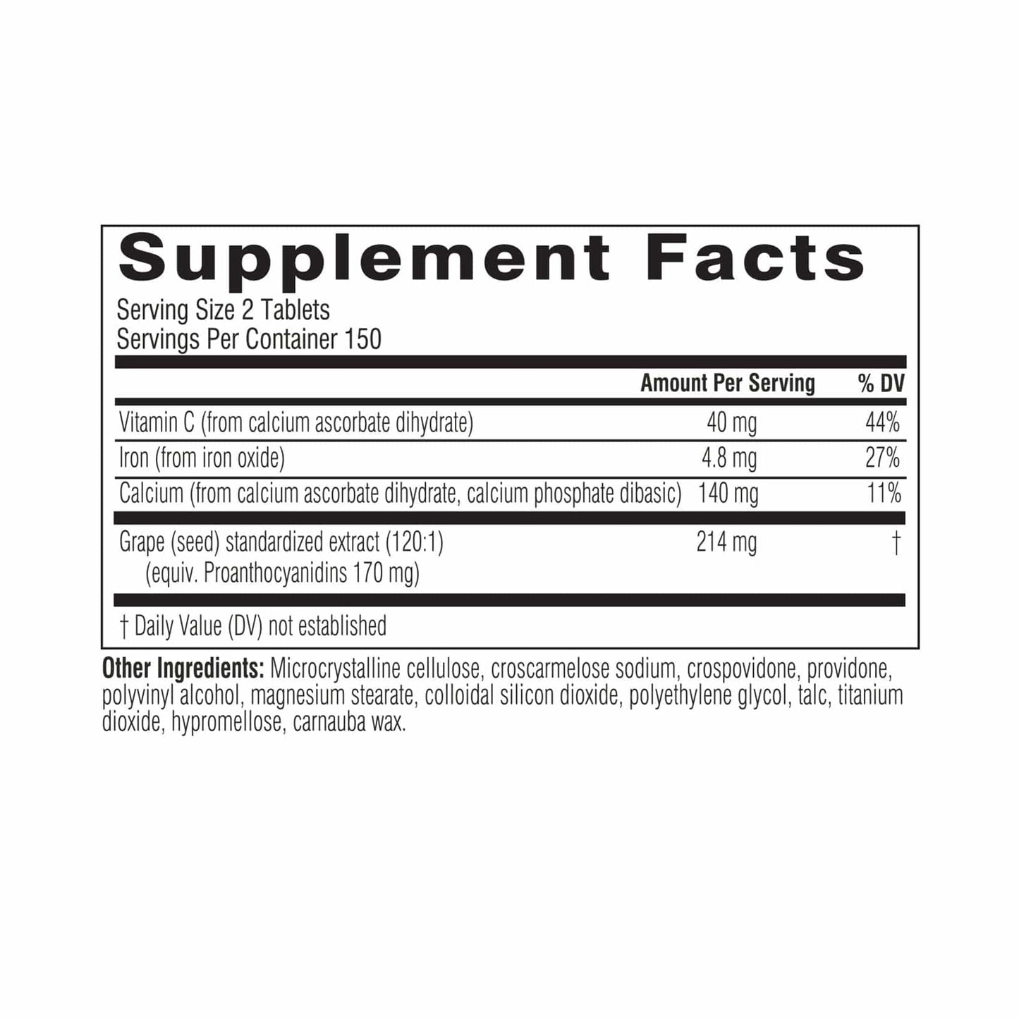 Swisse | USA Grape Seed 02-376-23002