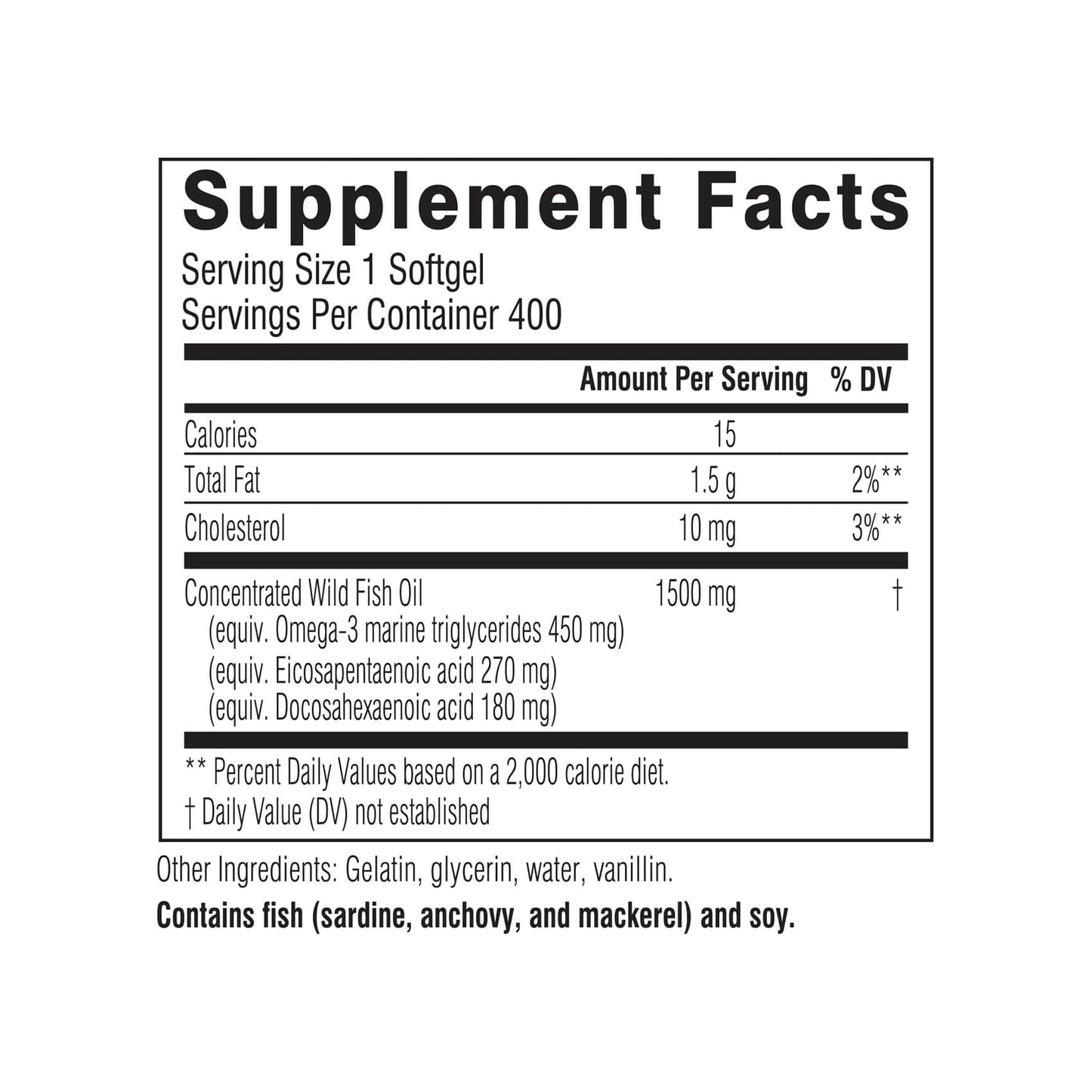 Swisse | USA Wild Fish Oil 1500mg 02-F15-20001