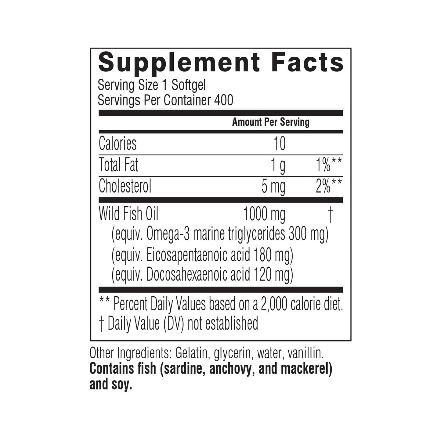 Swisse | USA Wild Fish Oil 1000mg 02-F15-20002