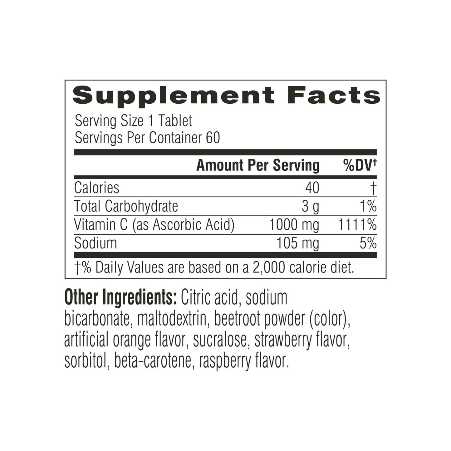 Swisse | USA High Strength Vitamin C Effervescent 02-F04-20001