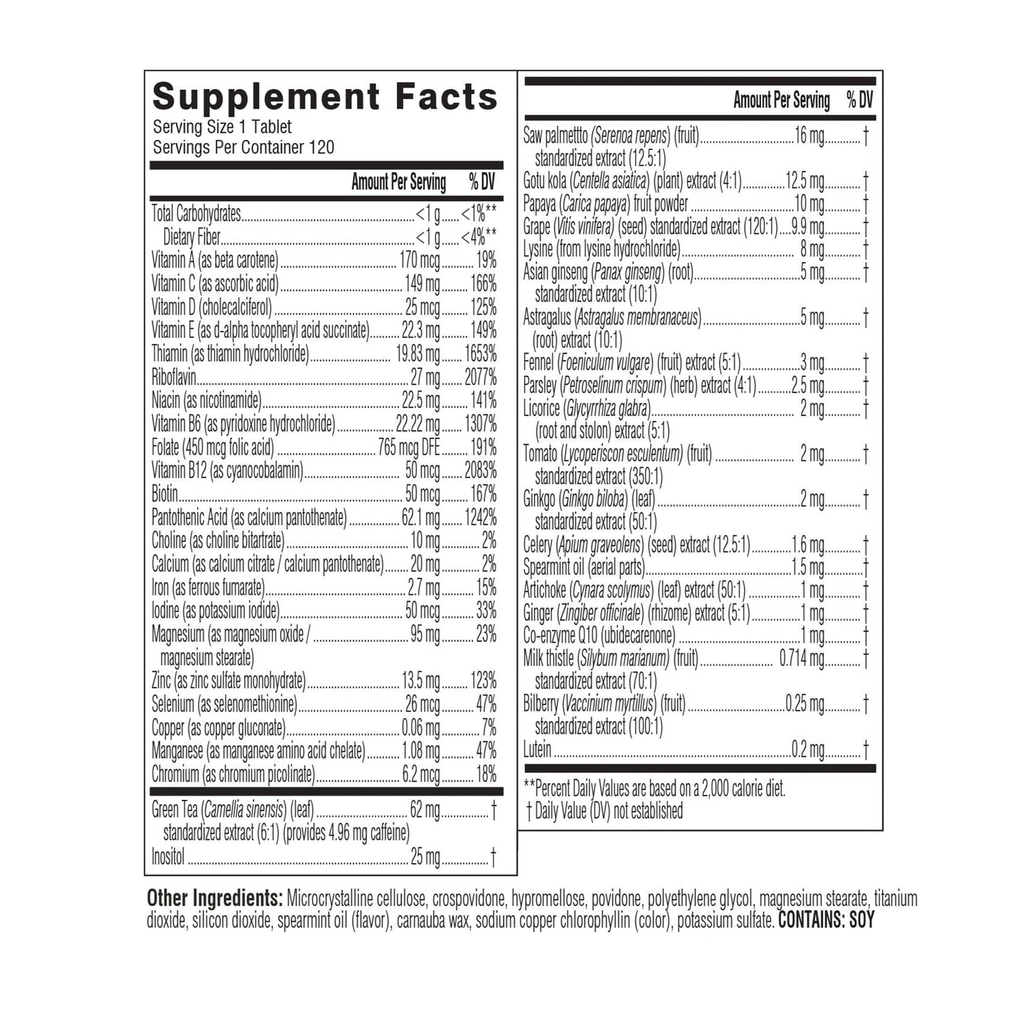 Swisse | USA Men's Multivitamin 02-F14-20001