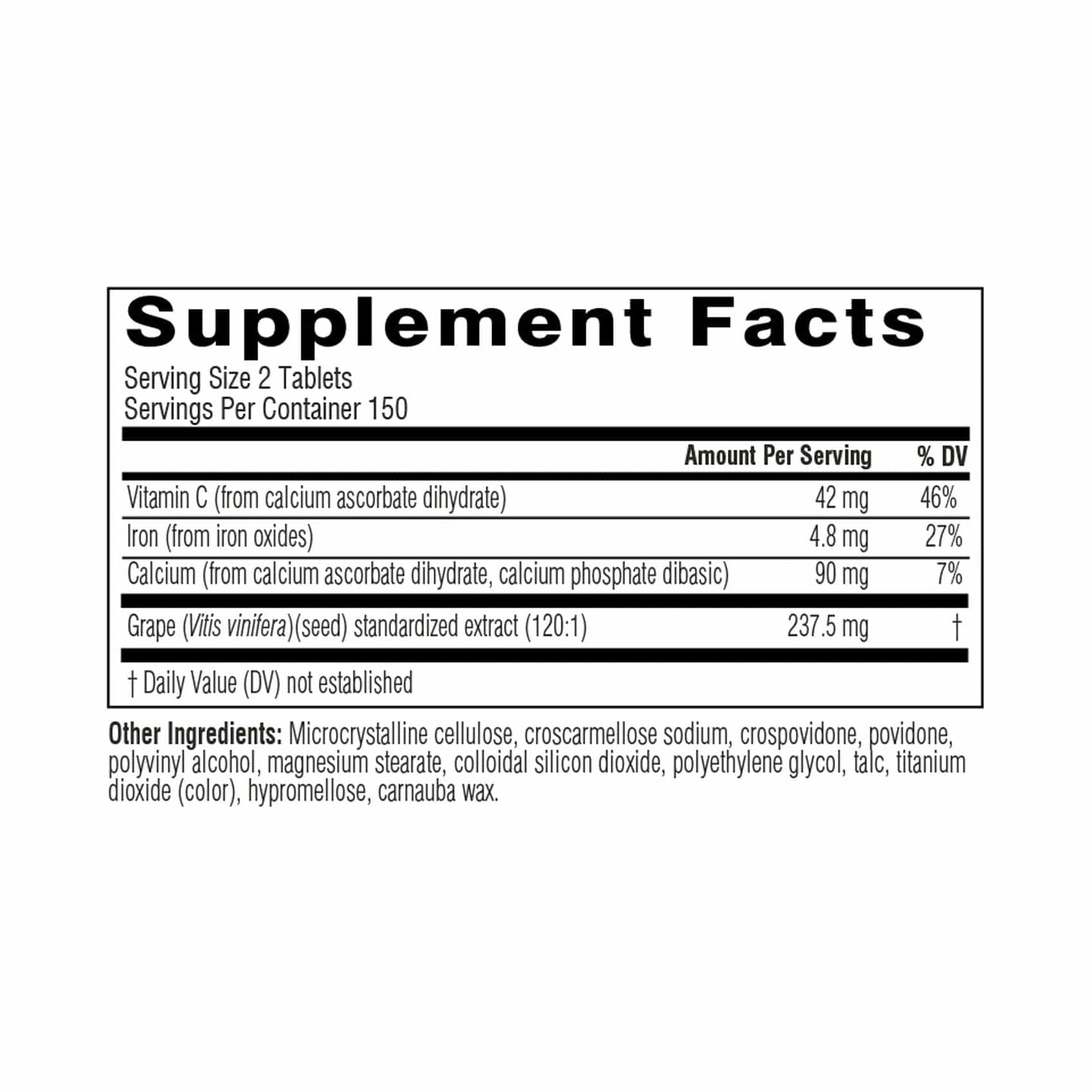 Swisse | USA Grape Seed 02-376-23002