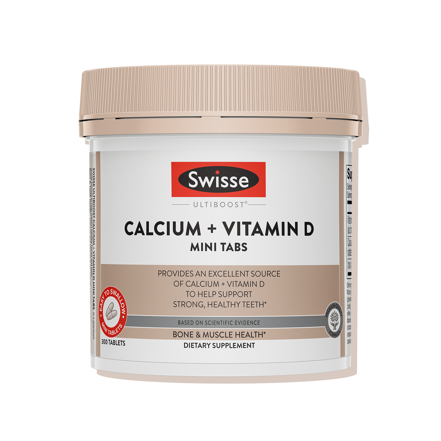 Swisse | USA Calcium + Vitamin D 02-F02-20002