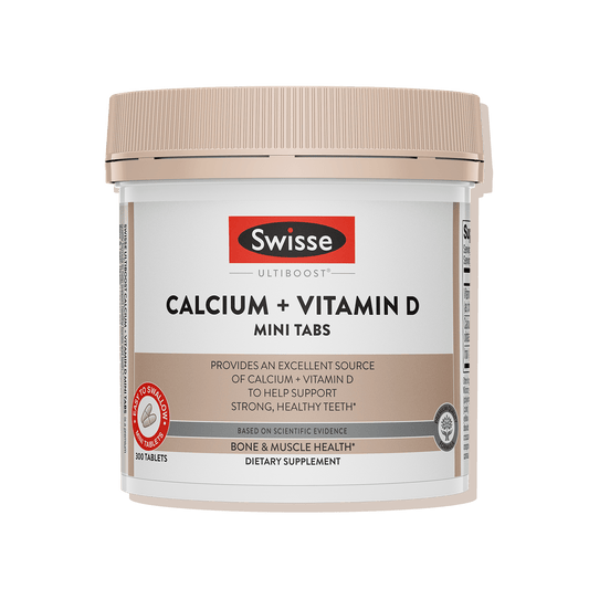 Swisse | USA Calcium + Vitamin D 02-F02-20002