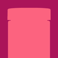 Solid pink color swatch on a magenta background