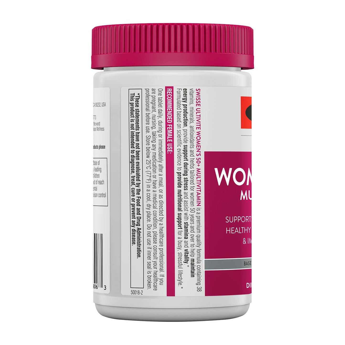 Swisse Wellness USA Women's 50+ Multivitamin 02-F14-20004