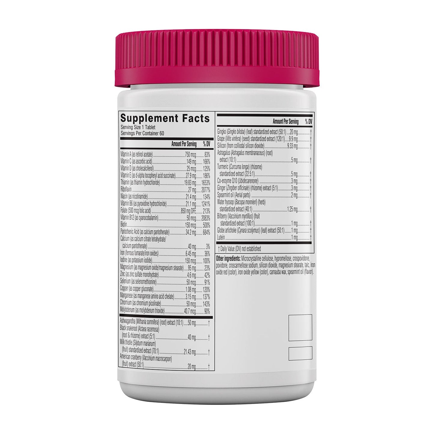 Swisse Wellness USA Women's 50+ Multivitamin 02-F14-20004