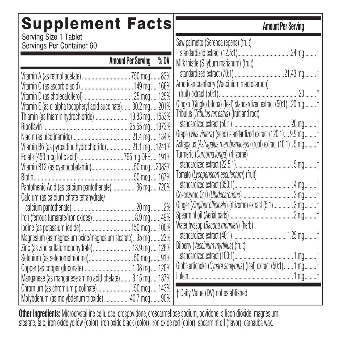 Men's 50+ Multivitamin