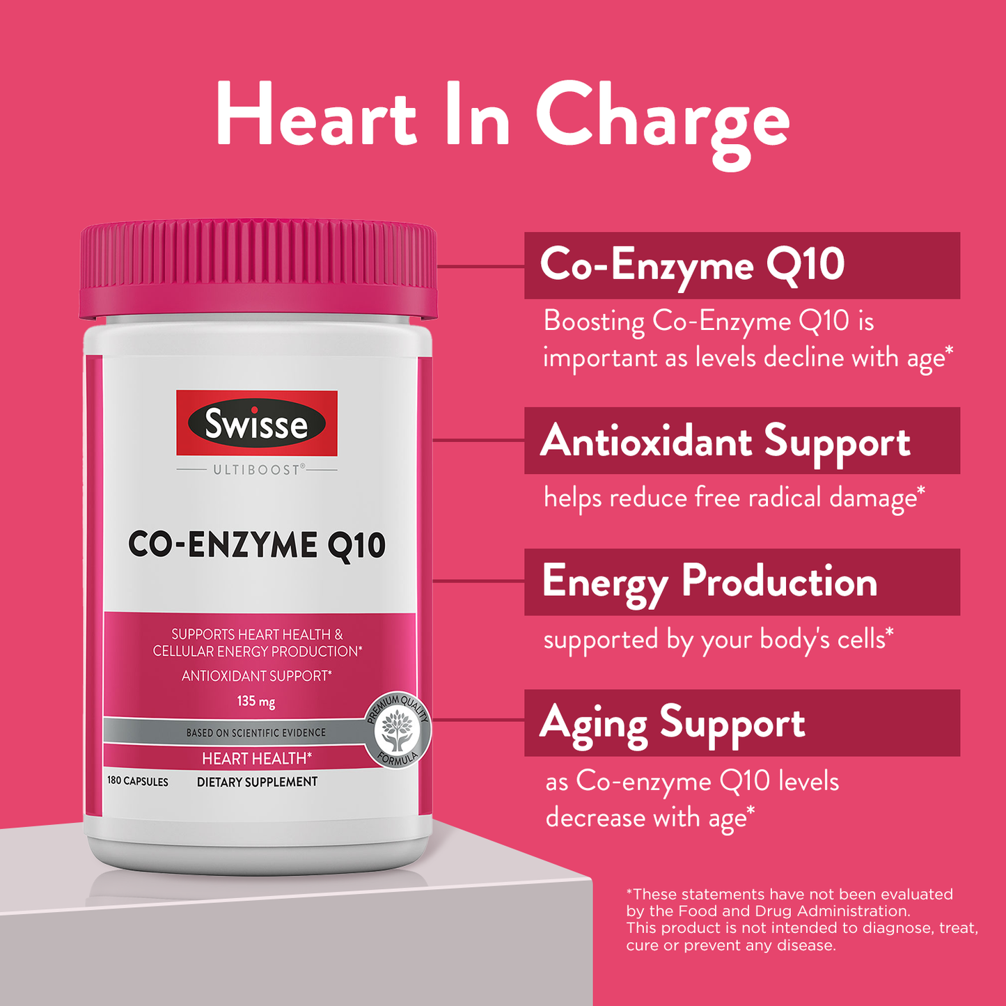 Swisse Wellness USA Co-Enzyme Q10 02-350-11802