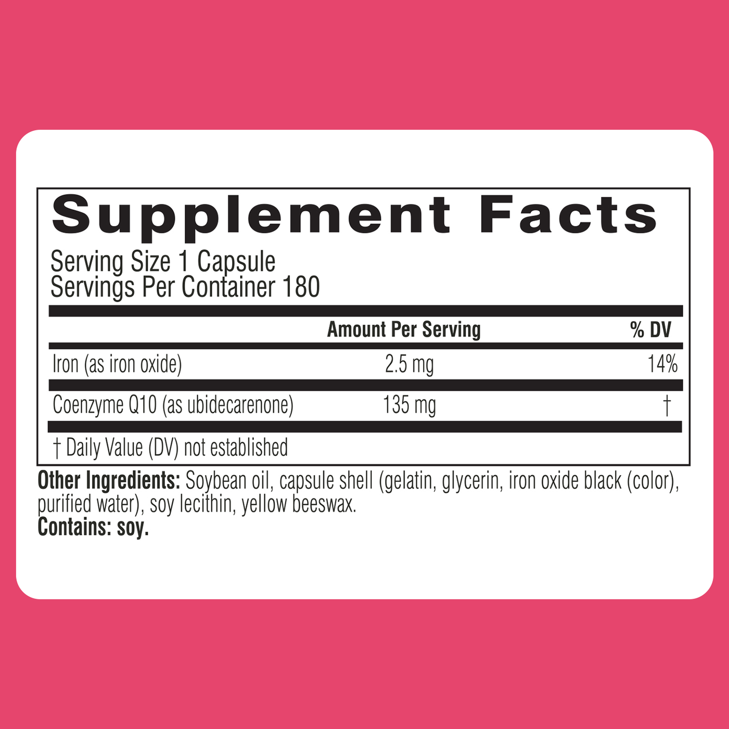 Co-Enzyme Q10