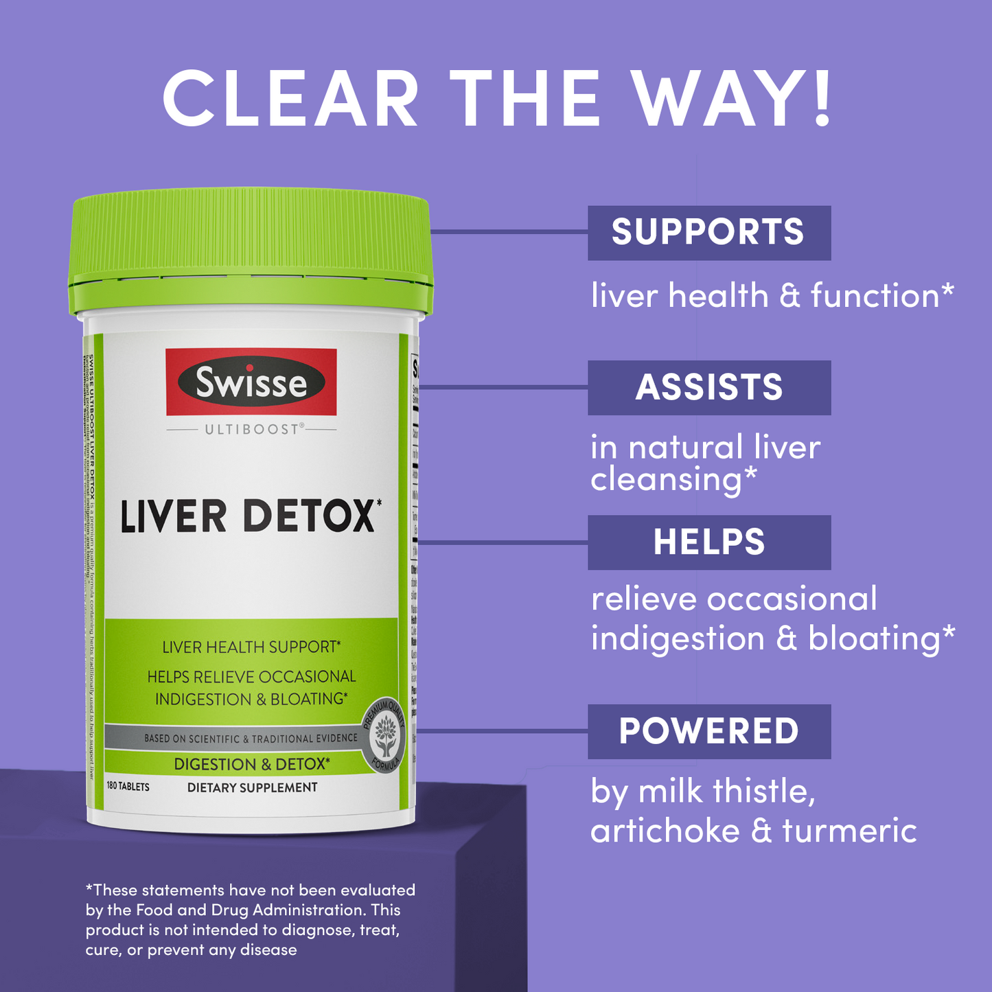 Swisse Wellness USA Liver Detox 02-345-11802