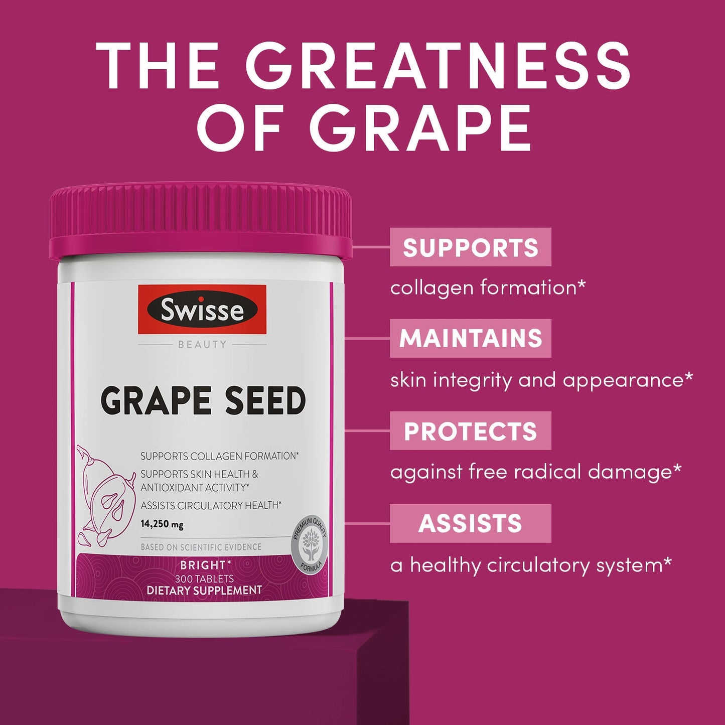 Swisse Wellness USA Grape Seed 02-376-23002